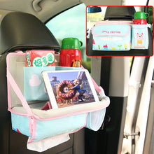 Load image into Gallery viewer, Universal Baby Car Hanging Basket Storage Bag/ Car Seat Back Organizer With Tablet Holder
