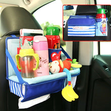 Load image into Gallery viewer, Universal Baby Car Hanging Basket Storage Bag/ Car Seat Back Organizer With Tablet Holder