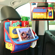 Load image into Gallery viewer, Universal Baby Car Hanging Basket Storage Bag/ Car Seat Back Organizer With Tablet Holder