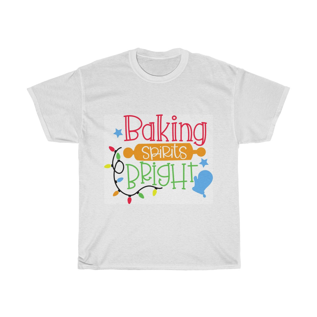 Unisex Cotton Tee Baking Spirits Bright