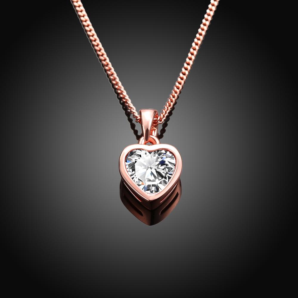 Classic Heart Shaped Swarovski Elements Necklace