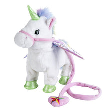 Load image into Gallery viewer, Walking Unicorn Plush Toy