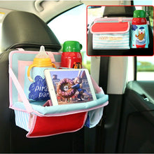 Load image into Gallery viewer, Universal Baby Car Hanging Basket Storage Bag/ Car Seat Back Organizer With Tablet Holder