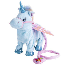 Load image into Gallery viewer, Walking Unicorn Plush Toy