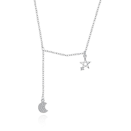 Moon & Star Necklace